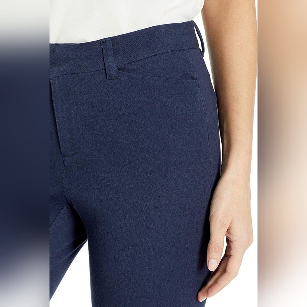 NEW. Amazon Essentials Dark Blue Ankle Pants - Picture 3 of 9